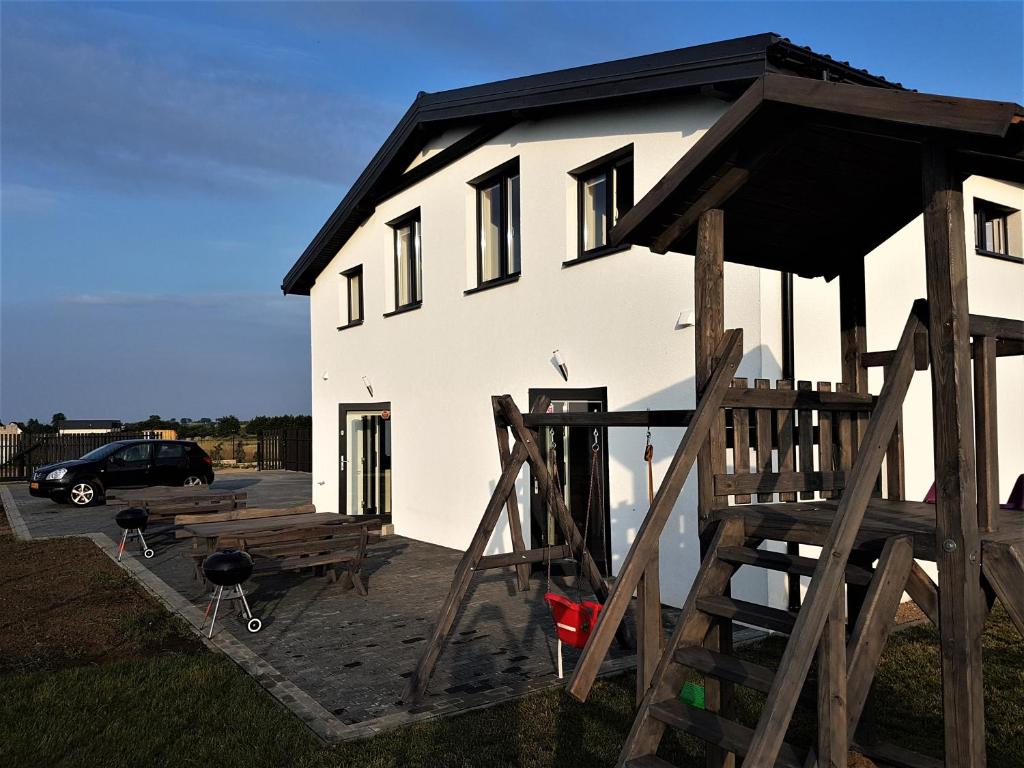 Budova, kde se apartmán nachází