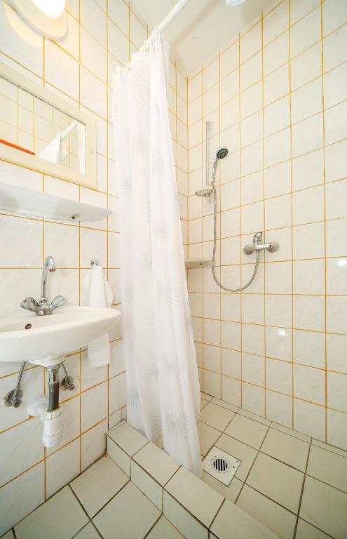 Koupelna v ubytování Fűzfa Vendégház