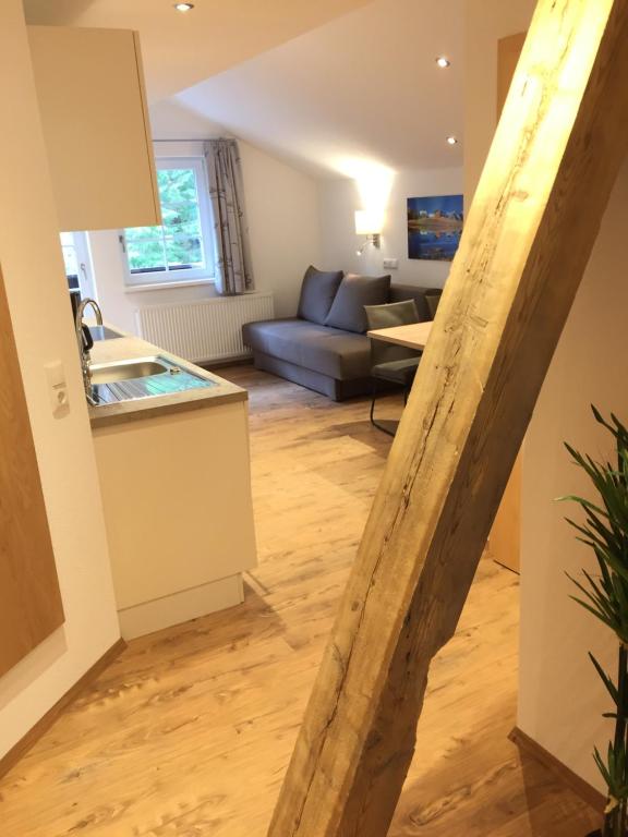 Posezení v ubytování Hotel Garni Grünmoos
