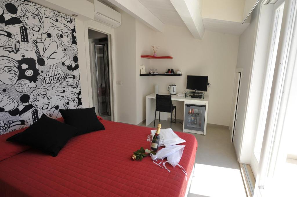 Postel nebo postele na pokoji v ubytování Edificio 15 House Elite