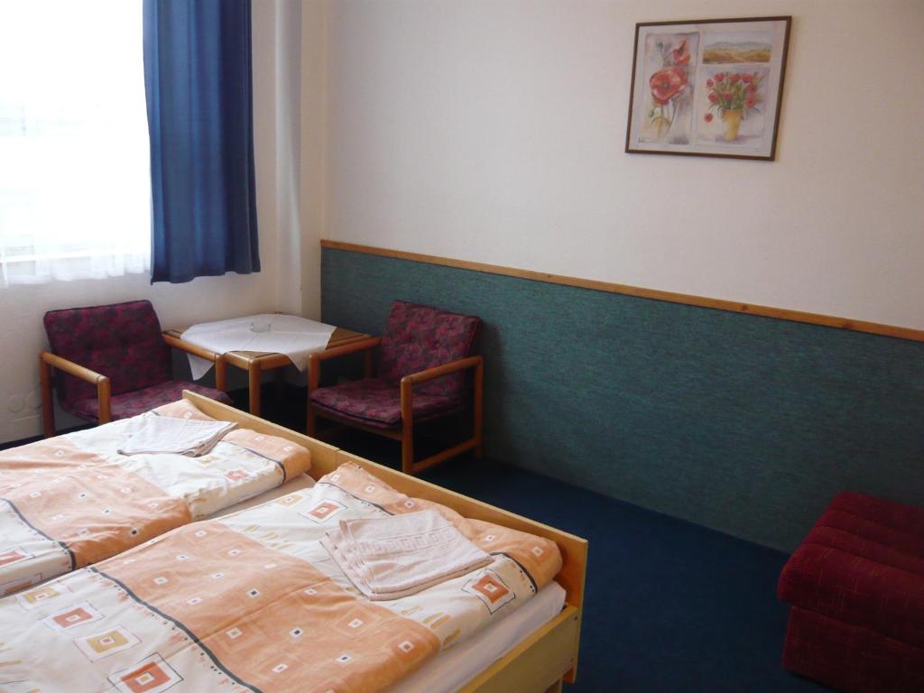 Postel nebo postele na pokoji v ubytování Hotel Hasa