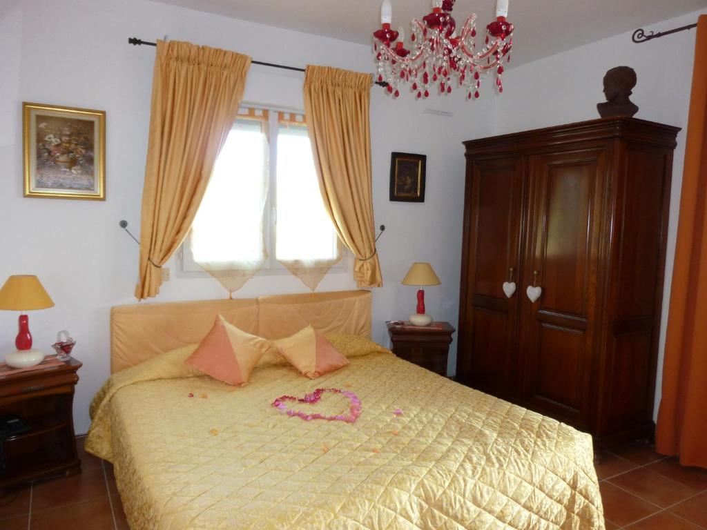 Postel nebo postele na pokoji v ubytování Hotel Martinengo