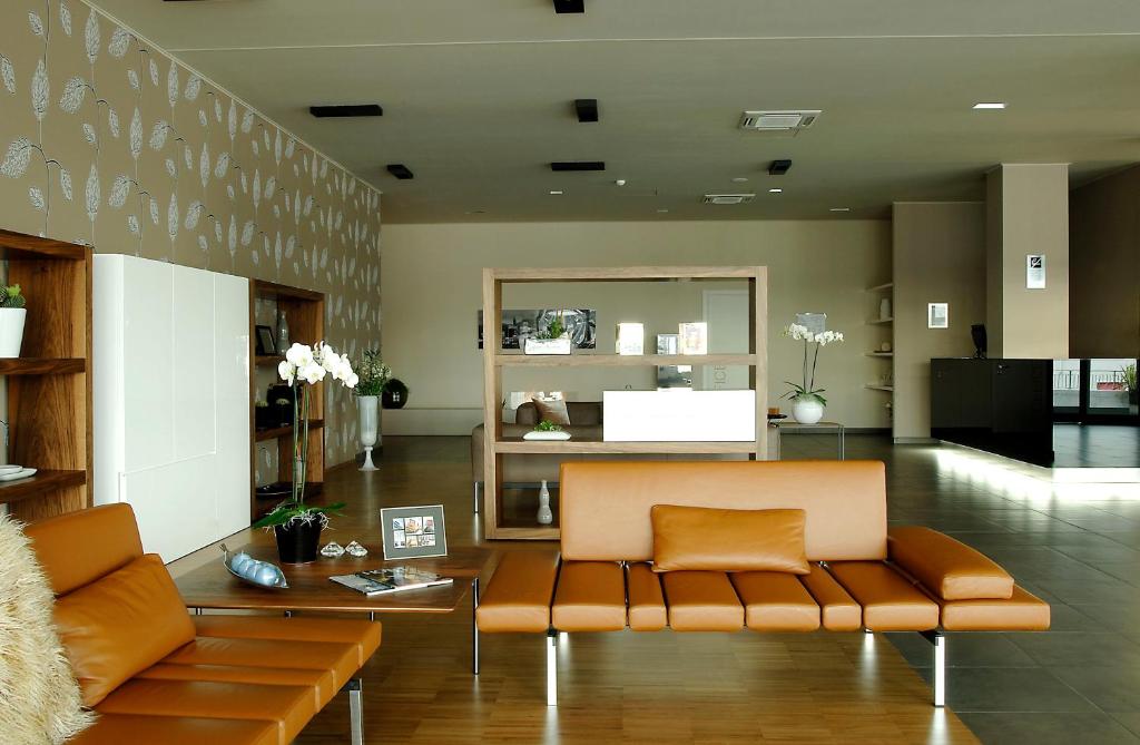 Kuchyň nebo kuchyňský kout v ubytování G Hotel Ancona