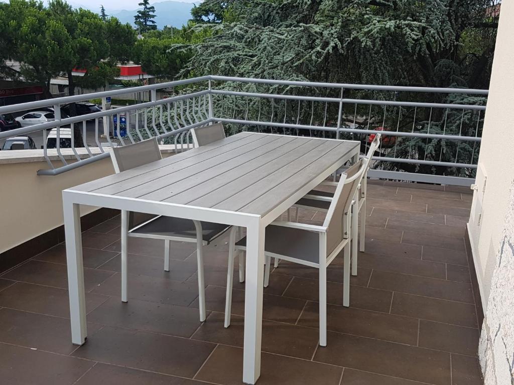 A balcony or terrace at Casa Savoia