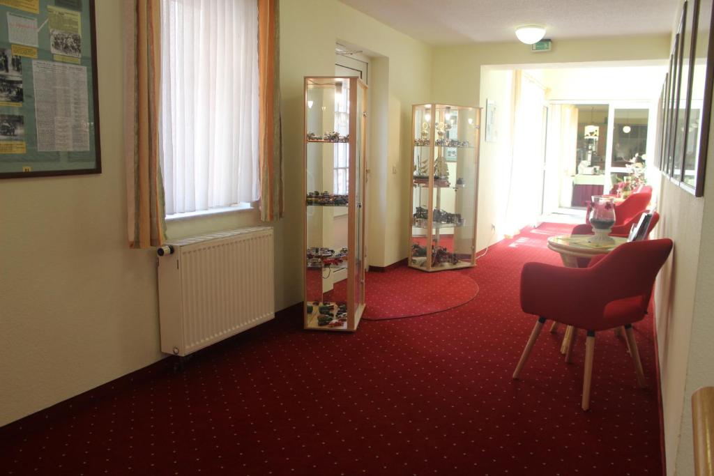 Posezení v ubytování Hotel Riedel