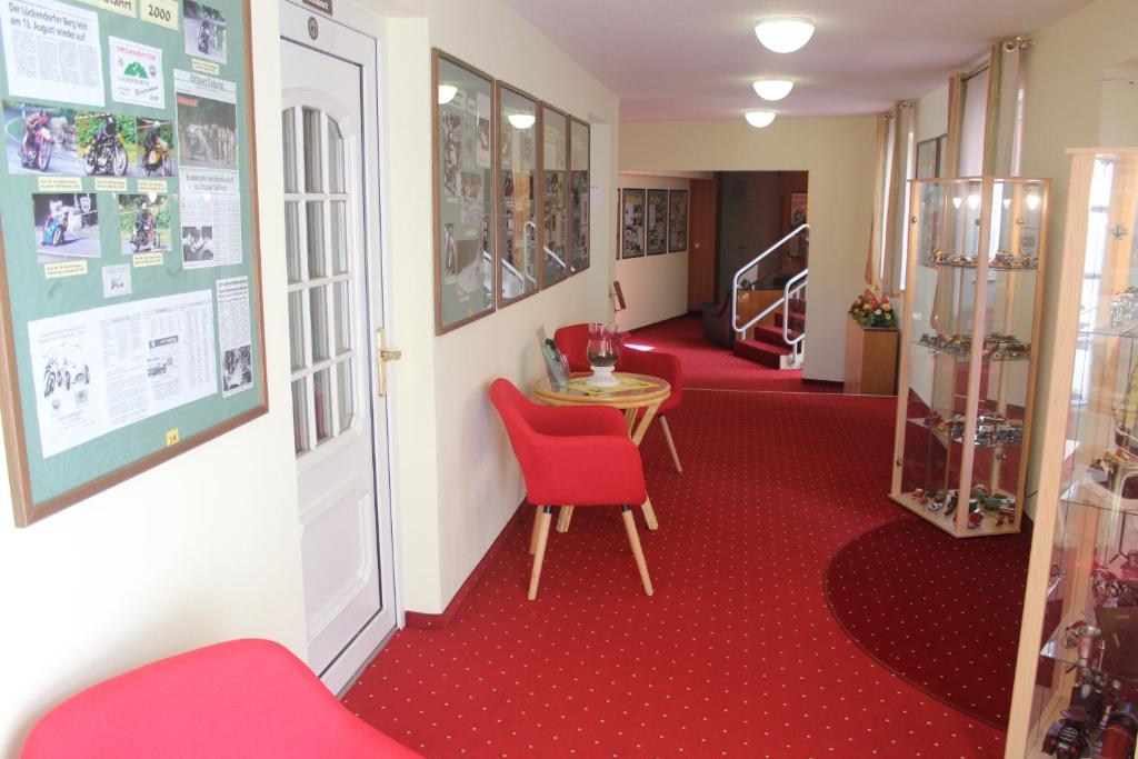 Posezení v ubytování Hotel Riedel