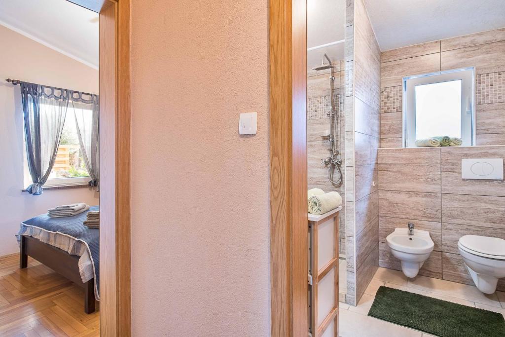 Kúpeľňa v ubytovaní Haus Rustica