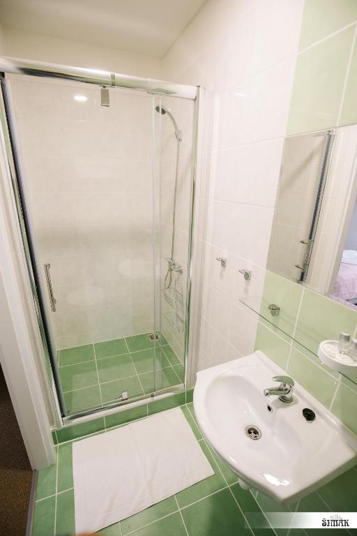 Koupelna v ubytování Villa Šimák