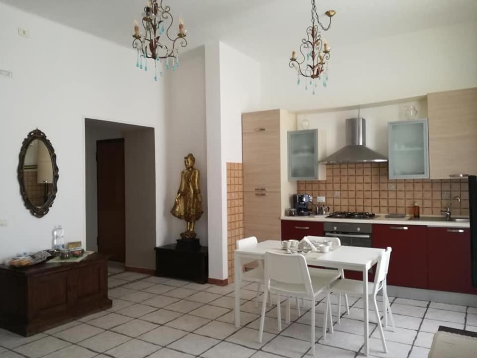 Η κουζίνα ή μικρή κουζίνα στο Il Viandante