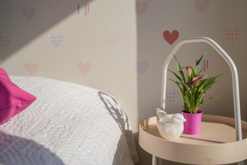 Postel nebo postele na pokoji v ubytování Penthouse
