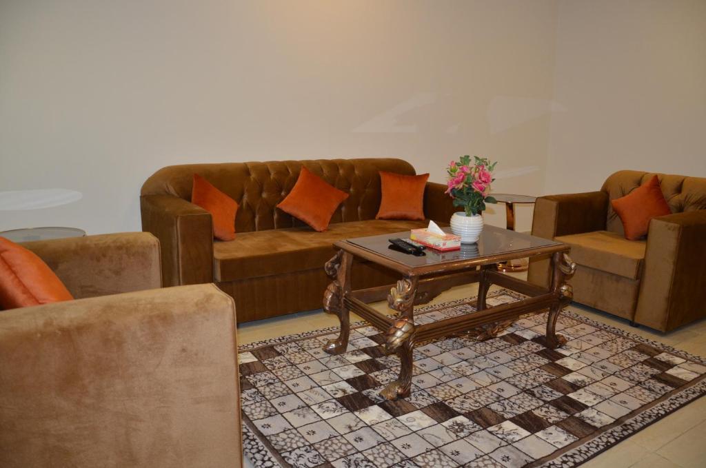 Posezení v ubytování Jazan Heart Hotel