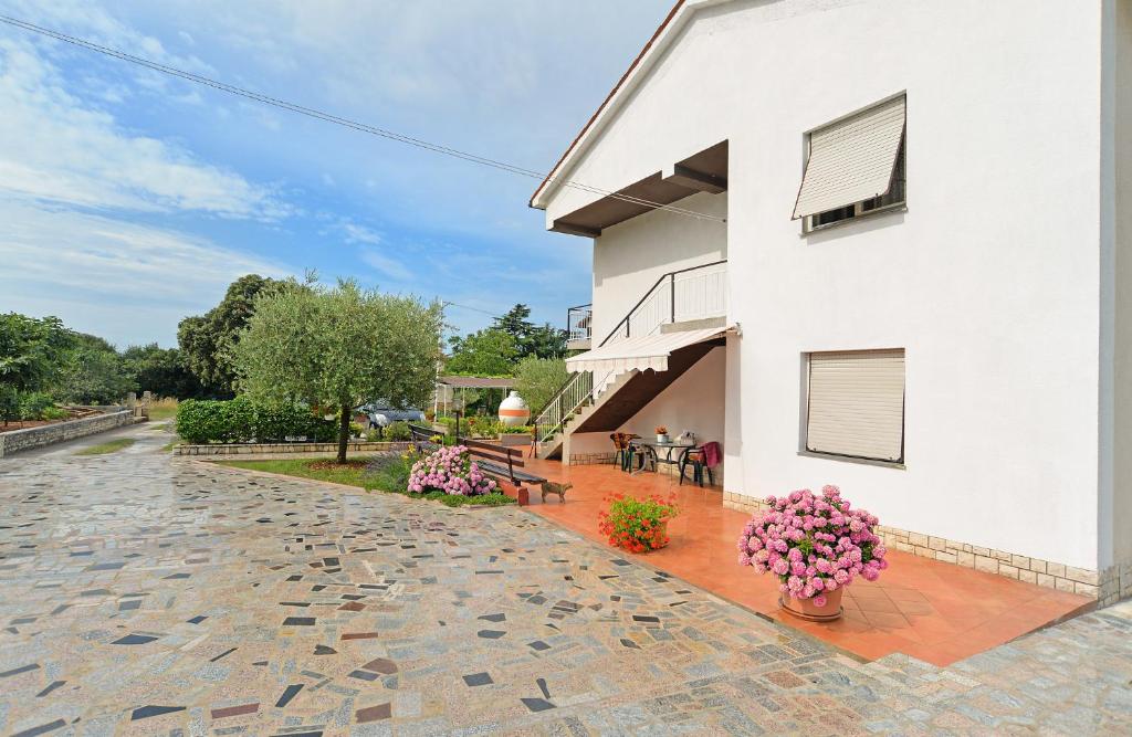 Zahrada ubytování Apartment & Room Tanja 1552