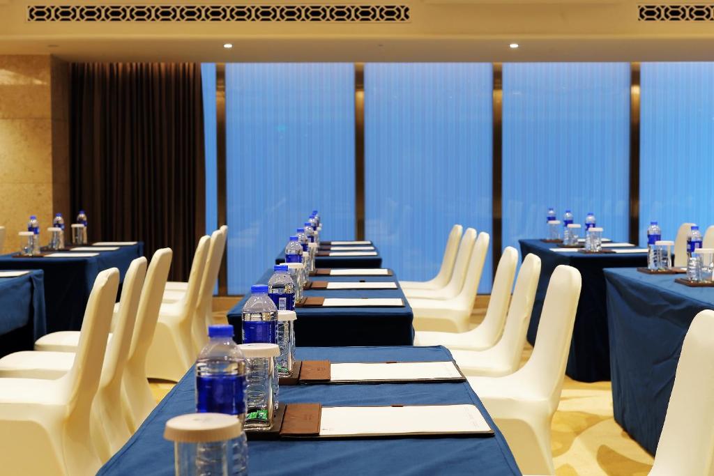 Konferenční prostory v ubytování Fuzhou Lakeside Hotel