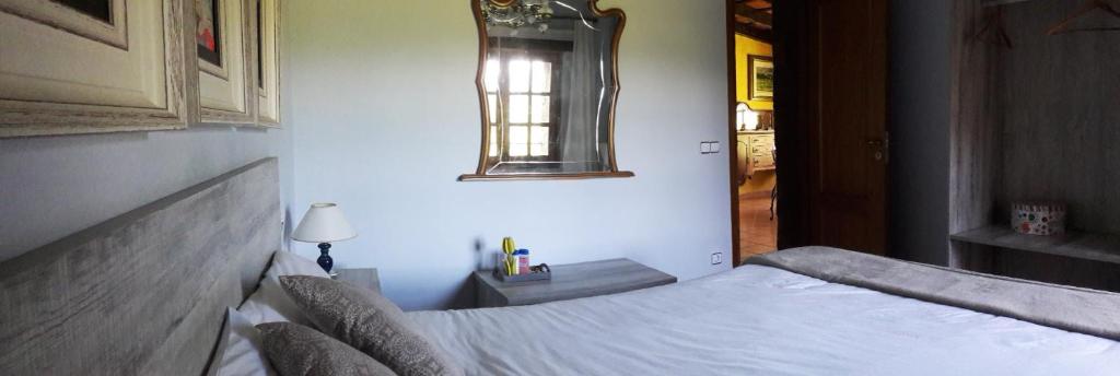 Postel nebo postele na pokoji v ubytování Casa Can Boix