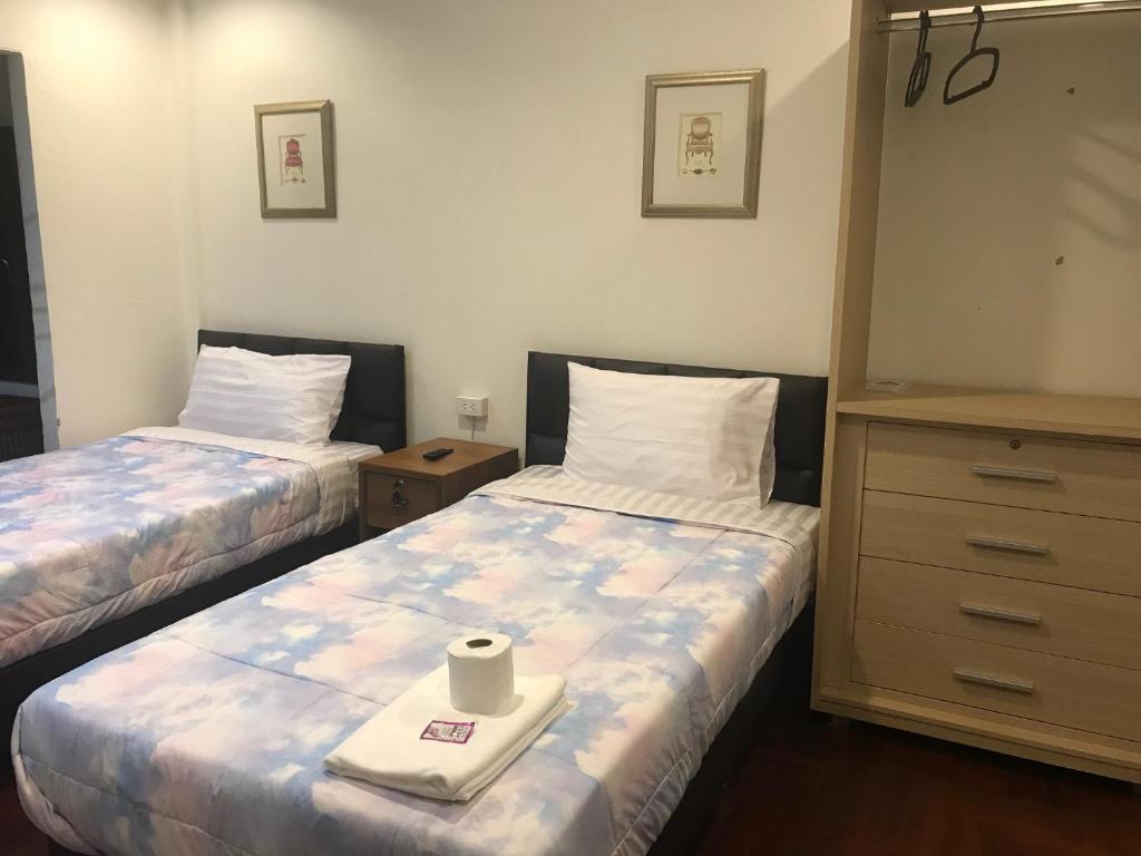 Postel nebo postele na pokoji v ubytování Nineplace 46