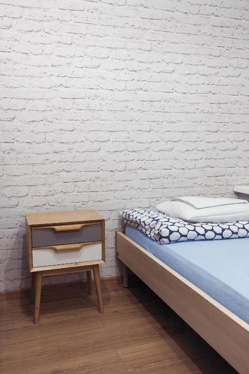 Posteľ alebo postele v izbe v ubytovaní Tatamka Hostel