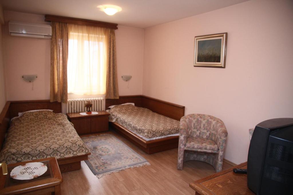 Posezení v ubytování Garni Hotel PBG