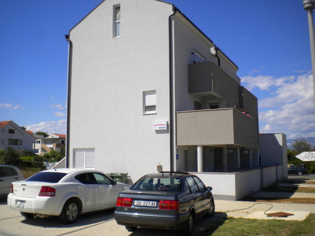 Budynek, w którym mieści się apartament