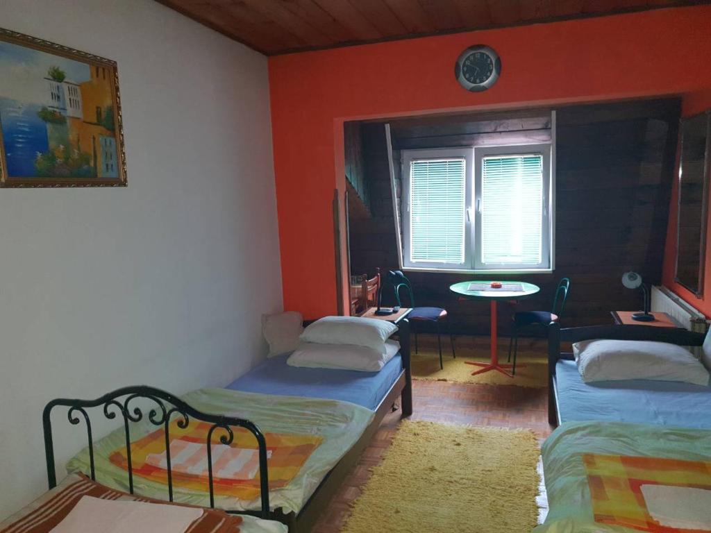 Postel nebo postele na pokoji v ubytování Vila De turist