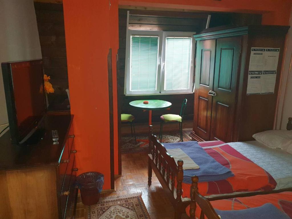 Postel nebo postele na pokoji v ubytování Vila De turist
