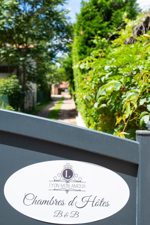 Zahrada ubytování Lyon Mon Amour B&B