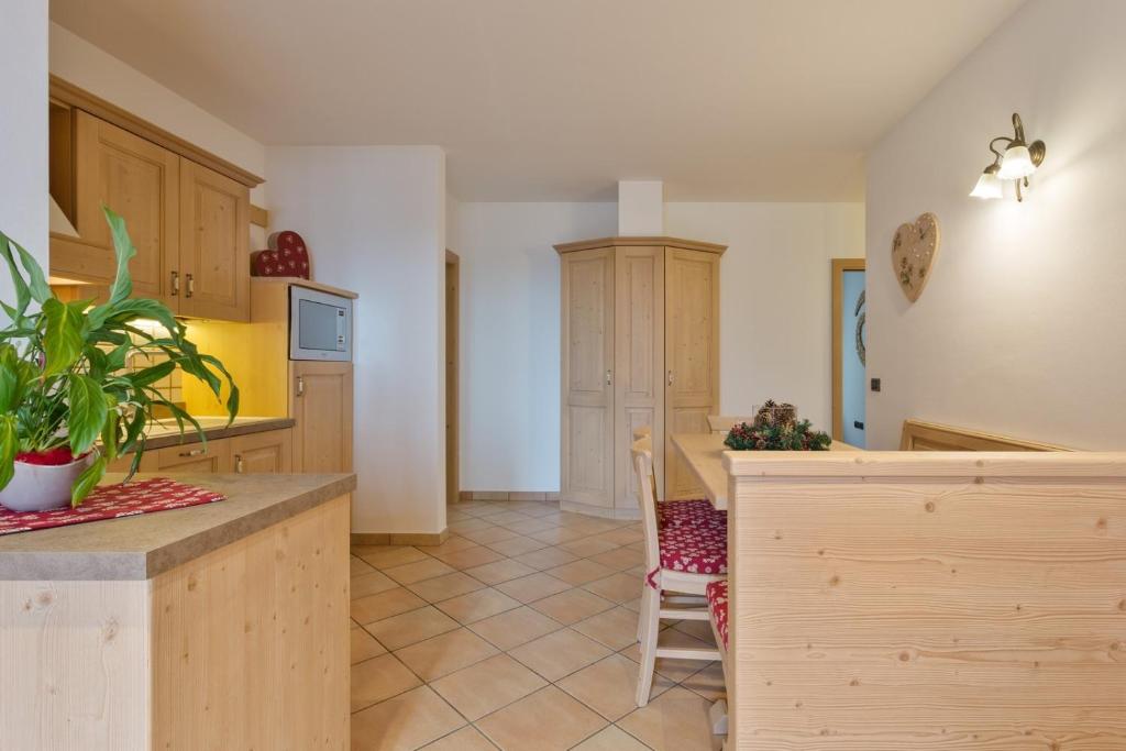 Kuchyň nebo kuchyňský kout v ubytování Residence Ronchi
