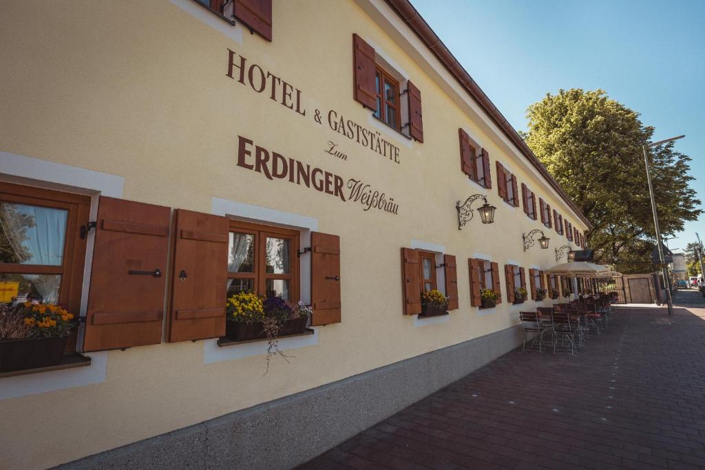 Hotel & Gaststätte zum Erdinger Weißbräu - Resim 8