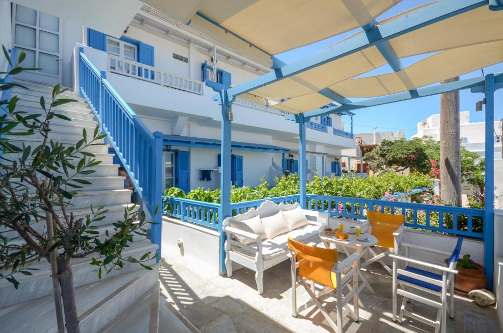 Balkón nebo terasa v ubytování Hotel Anixis