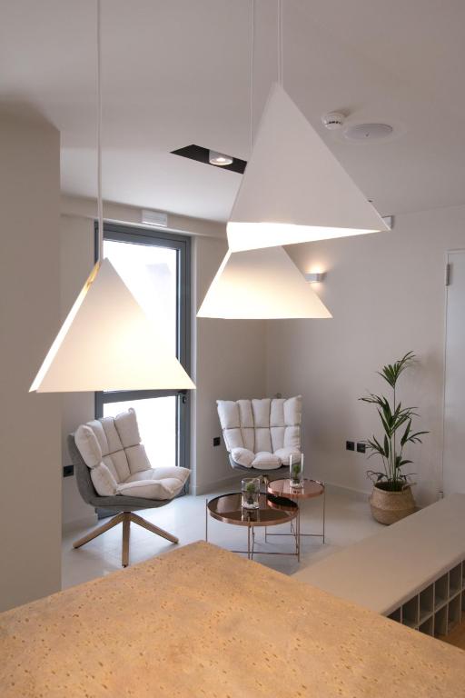 Posezení v ubytování Infinity Hotel Gytheio