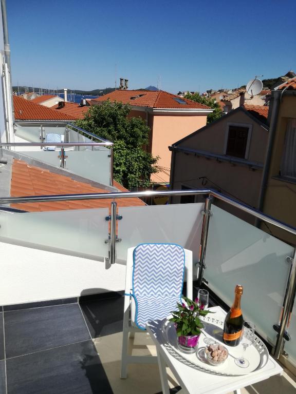 Balkón alebo terasa v ubytovaní Apartments Bellus Mare