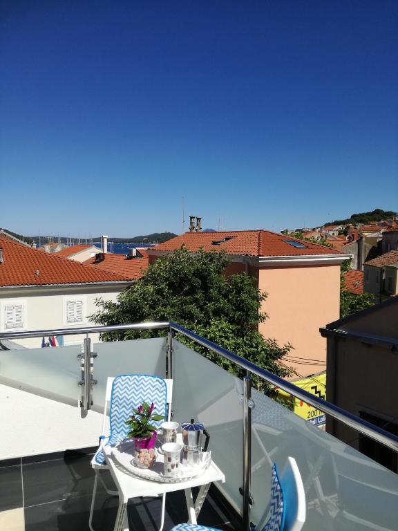 Balkón alebo terasa v ubytovaní Apartments Bellus Mare
