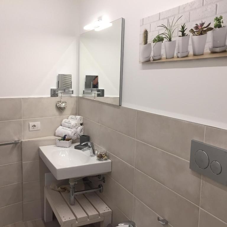 Koupelna v ubytování Residenza Elisa