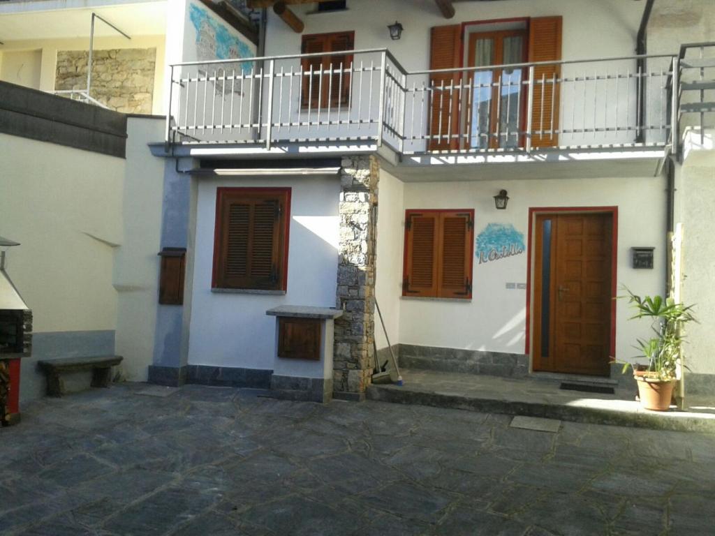 Balkón nebo terasa v ubytování Il Castello