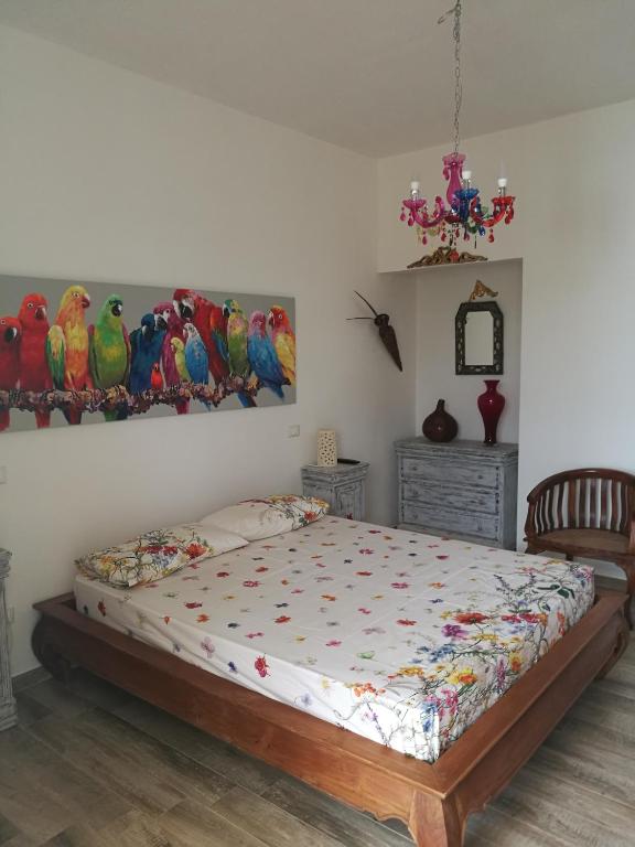 Postel nebo postele na pokoji v ubytování Beach House Salento
