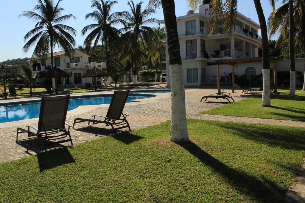 Bazén v ubytování Hotel Mayto nebo v jeho okolí