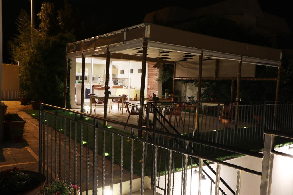 Reštaurácia alebo iné gastronomické zariadenie v ubytovaní B&B Vista sul Mare