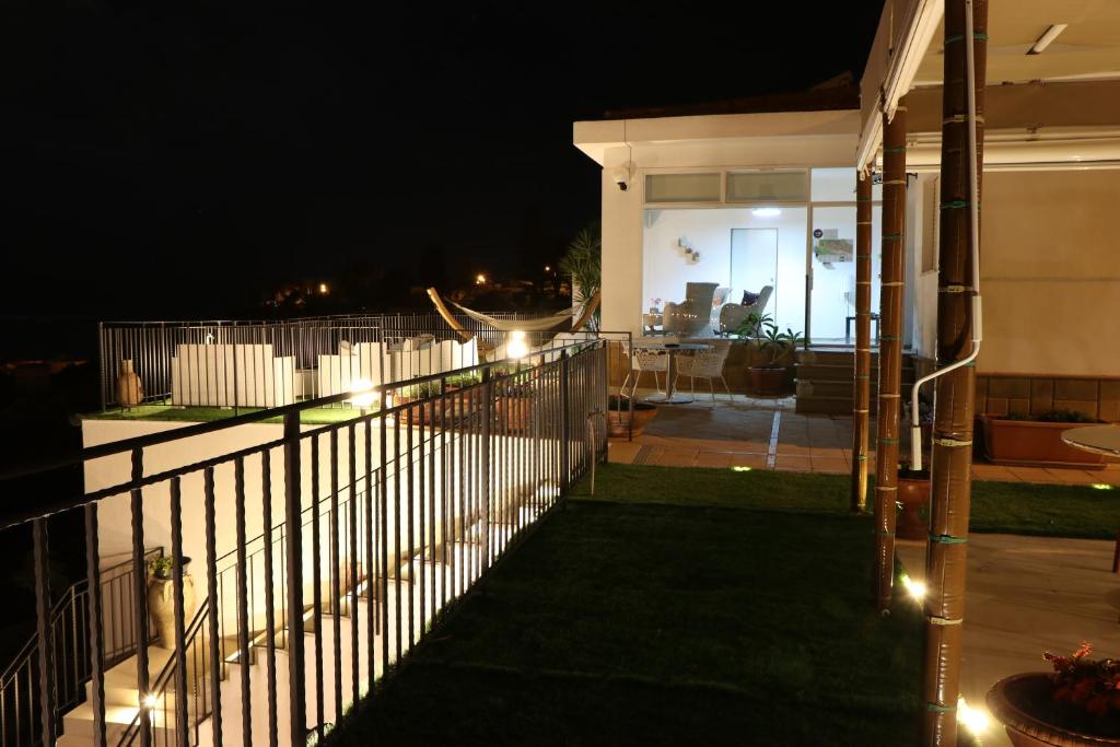 Balkón alebo terasa v ubytovaní B&B Vista sul Mare