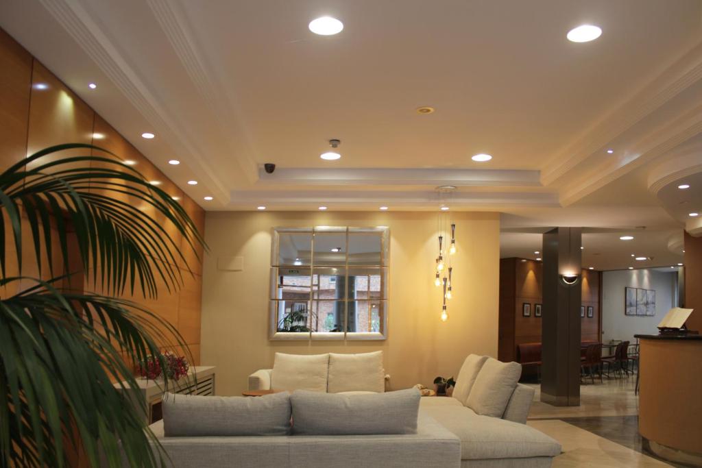 Posezení v ubytování Hotel Carreño