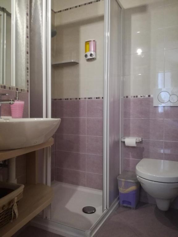 Koupelna v ubytování B&B El Molin