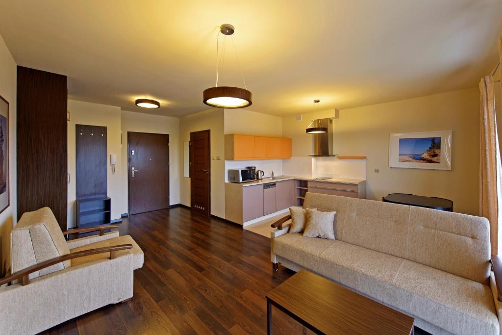 Apartamenty Sun & Snow Foka - zielona okolica, blisko plaży, blisko portu, plac zabaw - Studio