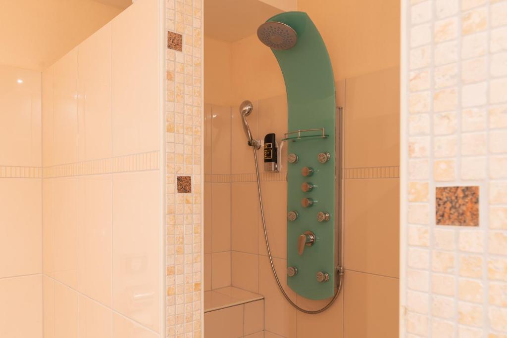 Koupelna v ubytování Central Boutique Hotel