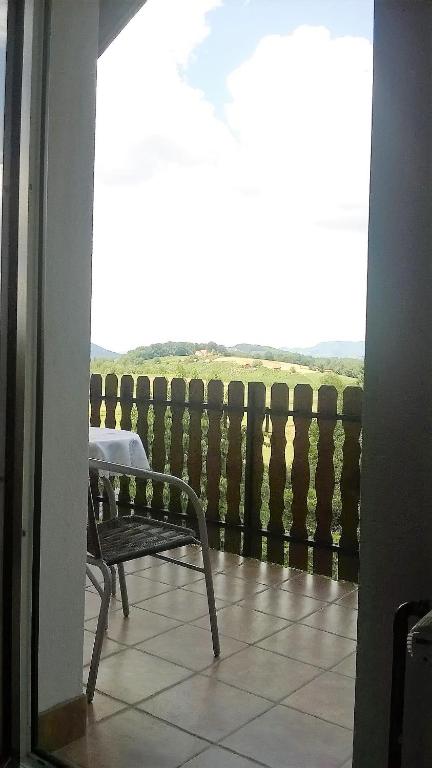 Balkón nebo terasa v ubytování CELINKA rooms