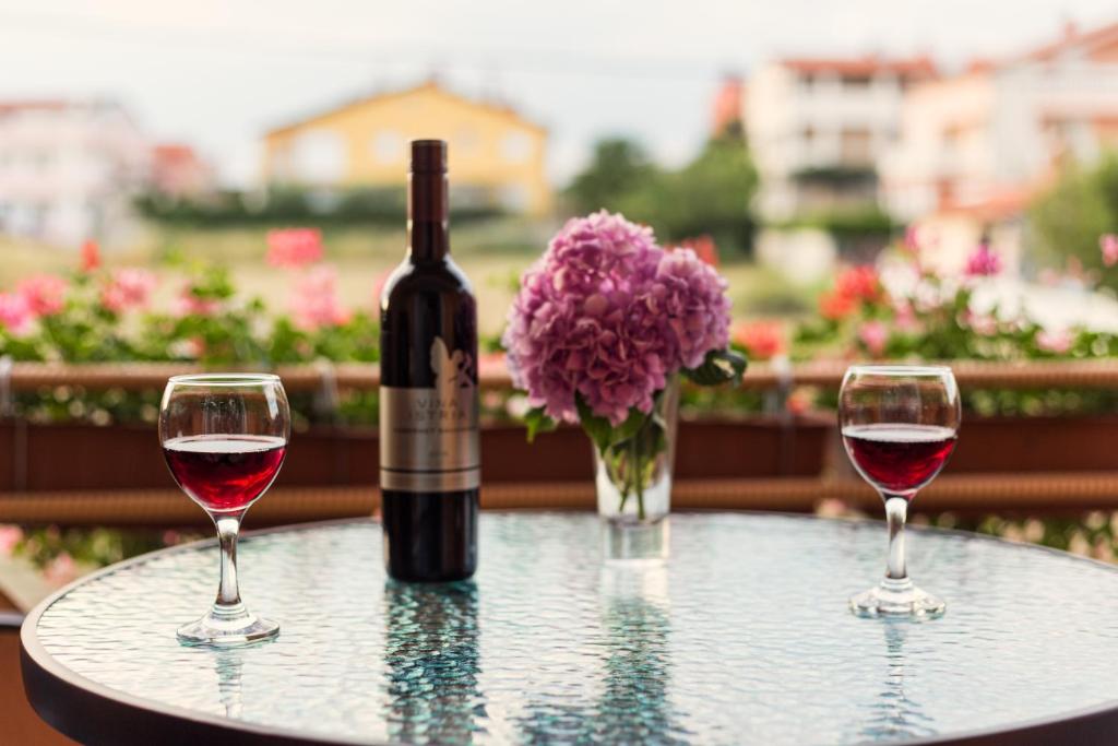 Nápoje v ubytování Apartments Contessa