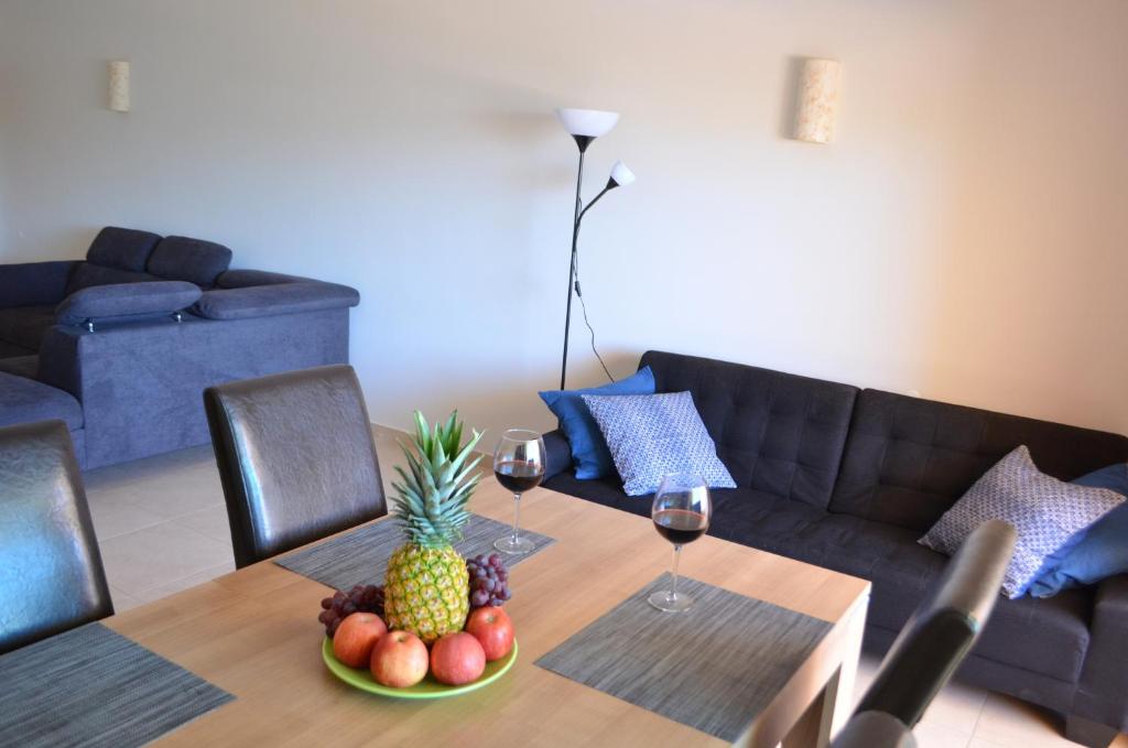 Posezení v ubytování Marina Beach Apartment