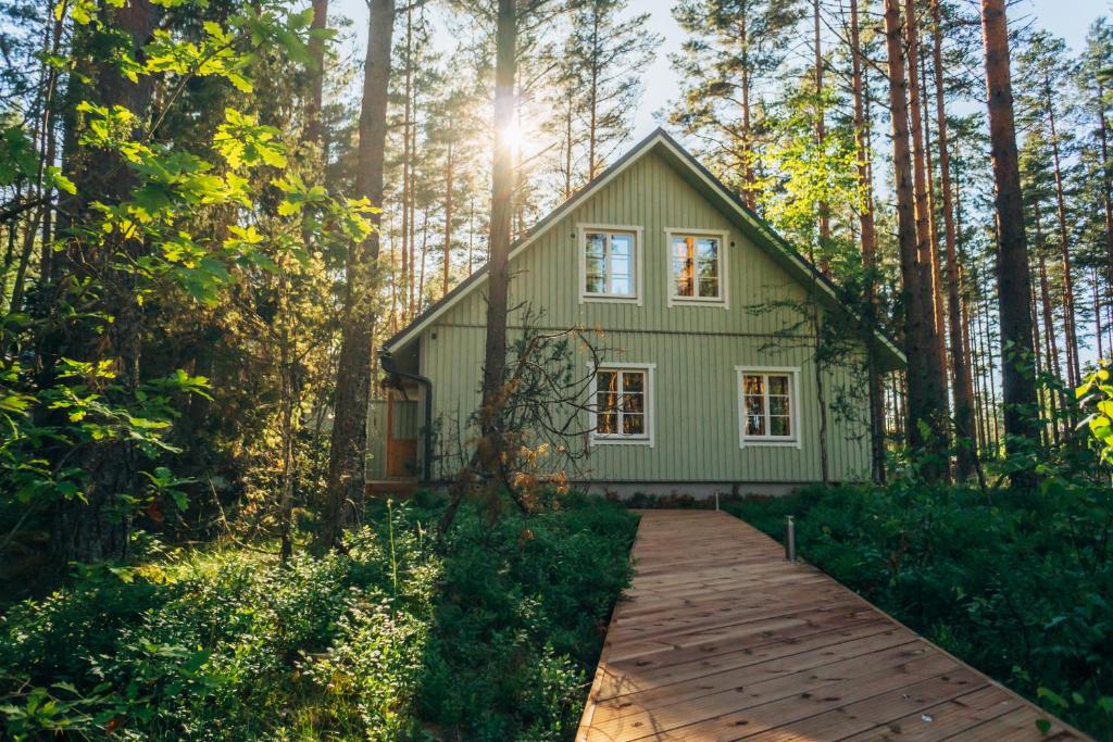 Zahrada ubytování Peipsi Homestay