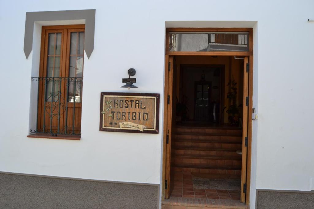 Exteriér alebo vchod do ubytovania Hostal Toribio