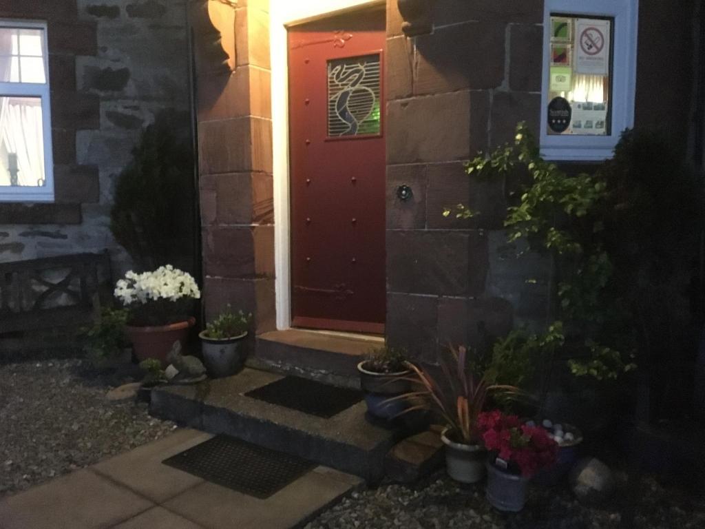 Zahrada ubytování Dunivaig B&B