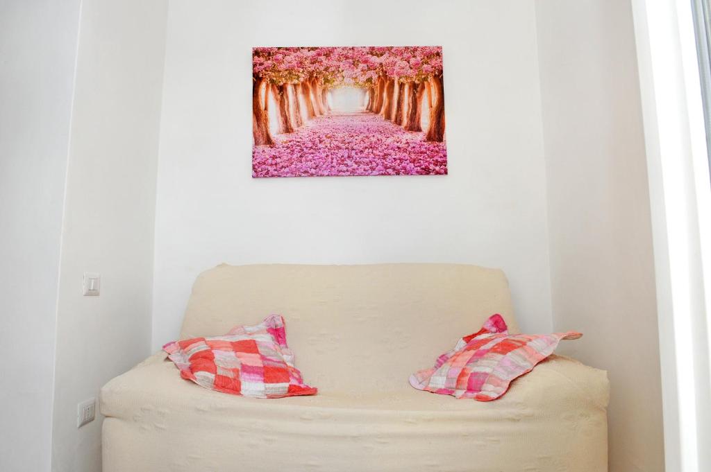 A seating area at casa vacanze"IL TRAMONTO"