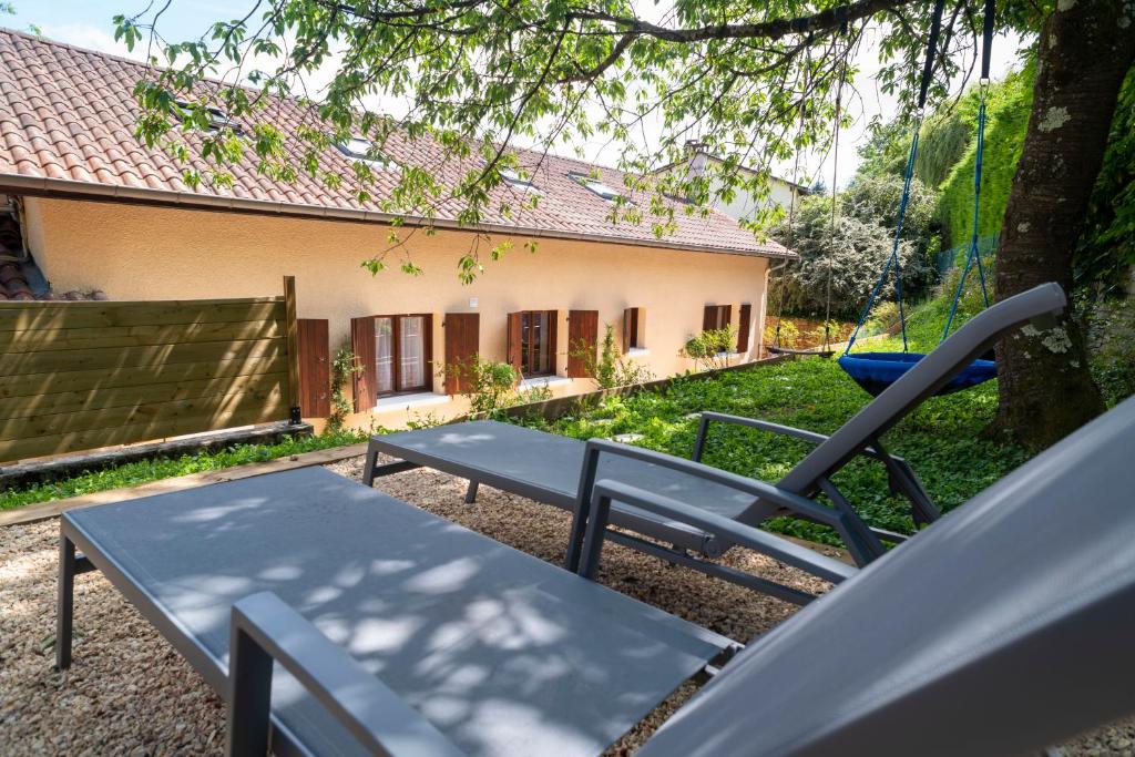 Zahrada ubytování Lyon Mon Amour B&B