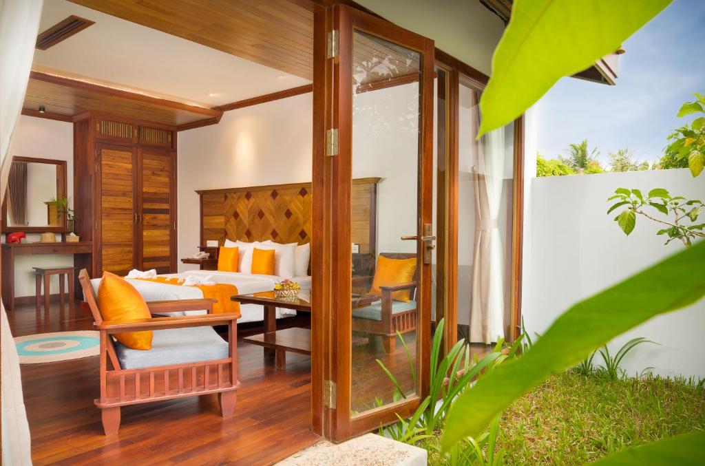 Khmer House Resort - Deluxe Tweepersoonskamer - Khmer -stijl